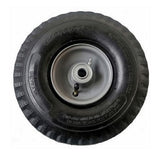 Generic PR 1806 Sawtooth Tread 10 in. Pneumatic Wheels, 4.10/3.50-4, 0.63" Bore
