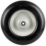 Generic  Flat-Free Replacement Wheels w/ Ribbed Tread, 16 in., 5/8 in. Bore Size