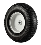 Generic PU 1304 PU Wheel NO FLAT TIRE Black 13in for Handtrucks, 5/8in Bore Size