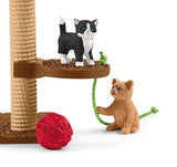 Schleich 42501 Play Time for Cute Cats Educational Toy Playset