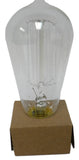 Globe Electric 01321 Single Vintage Edison 60W Dimmable Light Bulb - Soft White