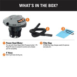 5 Gal. 1.75-Peak HP Wet/Dry Shop Vacuum Powerhead with Filter Bag and Hose (compatible with 5 Gal. Homer Bucket)
