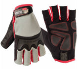 Grease Monkey 22103-23 Men's Pro Fingerless Work Gloves, Large, 1-Pair