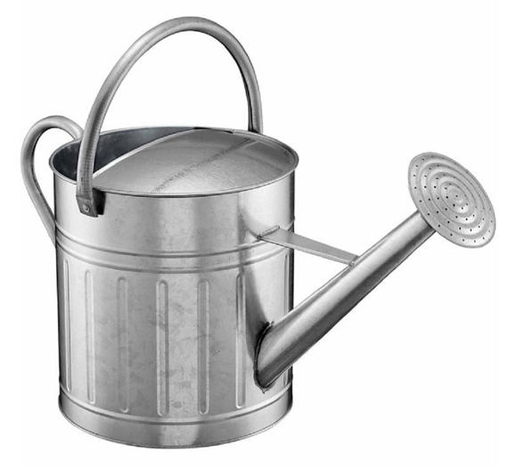 GroundWork KT11672 Galvanized Watering Can, 2.3 gal. Capacity