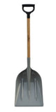 GroundWork YN-8SH1-19PD 32.9 in. Plastic Stall Shovel w/ Hardwood Handle
