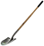 GroundWork YN-8SJ3-71L Hardwood Handle Round Point Shovel - 49 in.