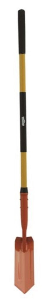 GroundWork YN-8SJ2-6-1FL Trench Shovel w/ Durable Fiberglass Handle, 4in. Blade