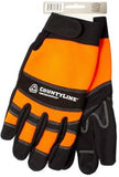 CountyLine GV001CL Chainsaw Safety Glove Nylon Safety Apparel