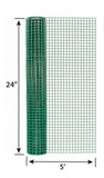 Handy Roll 308253B-10 1/2 in. Mesh 5 ft. x 24 in. Hardware Cloth 19-Gauge