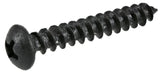 Hardware Essentials 851365 Steel Security Bar Cd-Univ Gate Latch Black