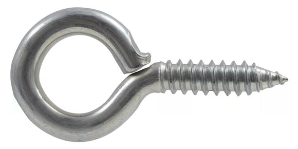 Hardware Essentials 851769 Cd-Screw Eye Large 0.162 in x 1-5/8 in. Count of 6