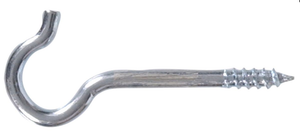 Hardware Essentials 851865 Ceiling Hook Zinc (0.162 in. x 2-9/16 in.)