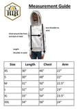 Harvest Lane Honey Adult's Beekeeping Protective Jacket w/ Veils - Large