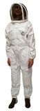 Harvest Lane Honey CLOTHSXS-101 Heavy-Duty Polyester Beekeeping Full Suit - Medium