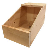 Harvest Lane Honey Heady Duty Rectangular Wooden Rabbit / Bunny Nest Box Small