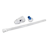 Hayward SP14311 1.5"MIPx1.5"FIP JetAir Hydrotherapy Fitting w/ 18" Tube & Nozzle