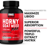 Horny Goat Weed Max " Male Libido Enhancement (90 Veggie Capsules)