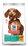 Hill's Science Diet 3821 Adult Perfect Weight Small & Mini Chicken Dog Food 4lb.