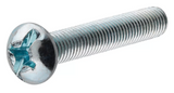 Hillman 41150 Round Combination Drive Machine Screw, #10-24 x 1/2 in.