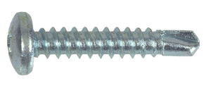 Hillman 41518 #10 x 1 in. Zinc Pan Head Phillips Self-Drilling Screw, 50-Pack