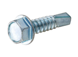 Hillman 41552 Zinc Hex Washer Head Self-Drilling Screw (#10-16 x 1in.), 50-Pack