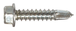 Hillman 41552 Zinc Hex Washer Head Self-Drilling Screw (#10-16 x 1in.), 50-Pack