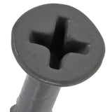 Hillman 48380 Gray Ceramic Fas-N-Tite Deck Exterior Wood Screw - 8 x 1-1/4 in.
