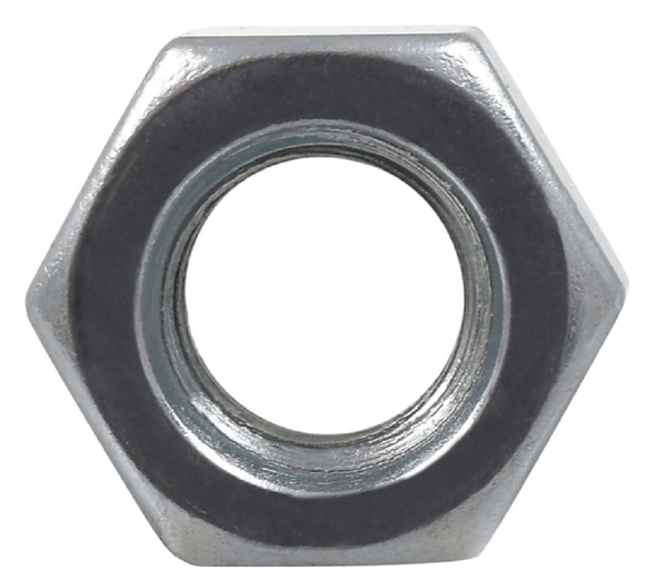 Hillman 880796 Coarse Thread Metric Hex Nut, M6-1.00, 2-Pack