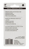 Hillman 841596 Outdoor Decoration #0, 4 Inch Nail-On Reflective Plastic Number