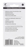 Hillman 841602 Nail-On Reflective Plastic #3, 4 Inch Outdoor Decoration Number