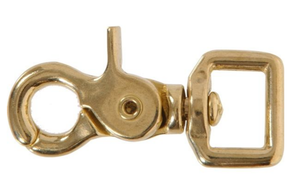 Hillman 853241 Snap Swivel Trigger Snap, Brass, 5/8 in. x 2-1/2 in.