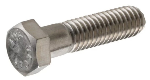 Hillman 5/16 in.-18 Coarse Thread x 3 in. Stainless Steel Hex Cap Screw - 2 pack