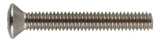 Hillman 1/4 in.-20 x 3 in. Stainless Steel Oval-head Phillips Screw - 2 pack