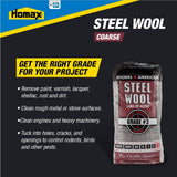 Coarse Grit #3 Steel Wool (12-Pad)