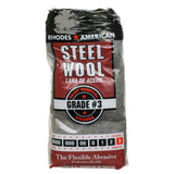 Coarse Grade #3 Steel Wool (12-Pad)