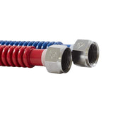 3/4 in. FIP x 3/4 in. FIP 24 in. Stainless Steel Corrugated Water Heater Connector (2-Piece)