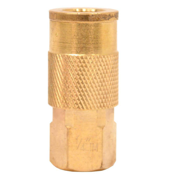 1/4 in. x 1/4 in. NPT Female Industrial Coupler