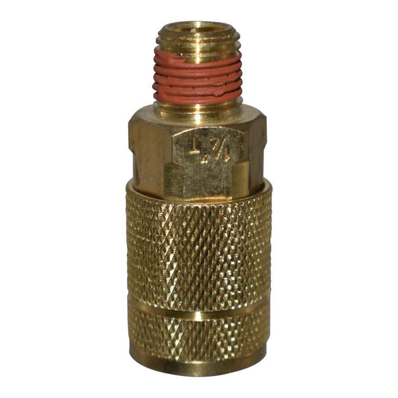 1/4 in. x 1/4 in. NPT Male Automotive Coupler