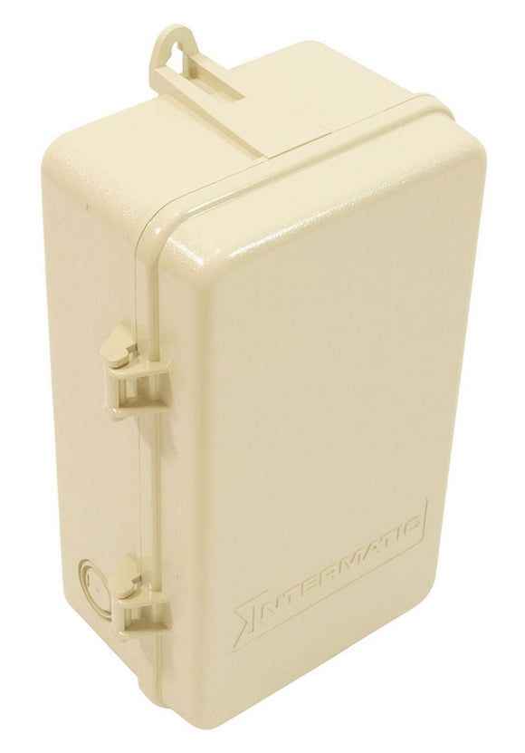 Intermatic 2T2502GA Beige-Colored Weatherproof Plastic Case for T100R Series