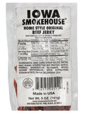Iowa Smokehouse IS-5JN High-Quality Homestyle Original Beef Jerky, 5 oz.