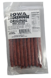 Iowa Smokehouse IS-BSO High-Quality Original Beef Jerky Sticks, 8 oz.