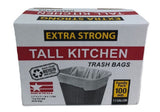 Revolution 13-JAD 13 gal. Capacity Tall Kitchen Trash Bags, 100 ct.