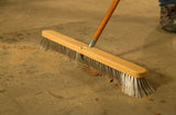 JobSmart 2502 Indoor Soft Push Broom, Bristle Synthetic - 24 in.