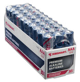 JobSmart 7171-30S AAA Premium Alkaline Batteries 1.5V Performance, Pack of 30
