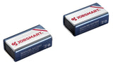 JobSmart 7181 2B 9V Alkaline Batteries Long-Lasting Power, Pack of 2