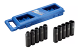 JobSmart KIV0053 1/2 in. Drive Metric Deep Impact Socket Set, 10 pc.