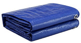 JobSmart LDBL1216 Blue Polyethylene Tarp 12 ft. x 16 ft., Light Duty