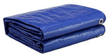 JobSmart LDBL2030 Blue Polyethylene Tarp 20 ft. x 30 ft., Light Duty