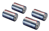 JobSmart LR20 4PK 1.5V 18,000 mAh, Size- D Alkaline Batteries - Count of 4