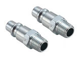 JobSmart STM8T022 3/8 in. I/M x 1/4 in. Male NPT Plugs, 300 PSI, 2 Pack